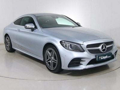 Silver Used 2023 Mercedes C200 AMG line Coupe | £25,490 (Fair price)