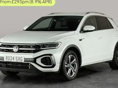 Used VW T-Roc R-line 150 HP (110 kW) 2024 White SUV