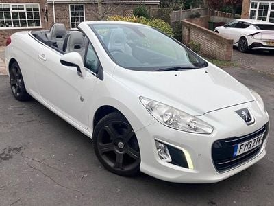 Used Peugeot 308 CC Roland Garros 2013 White Cabriolet
