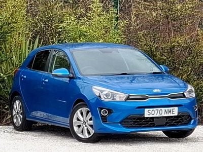 Used Kia Rio 2021 Blue Hatchback