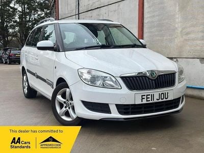 Usado Skoda Fabia SE 2011 Blanco Familiar