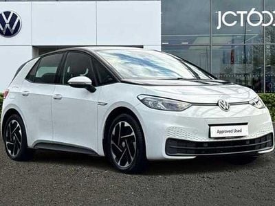 Used VW ID.3 Pro Performance 150 kW (204 HP) 2020 White Hatchback