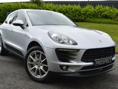 Used Porsche Macan S Diesel 2016 Rhodium silver metallic SUV