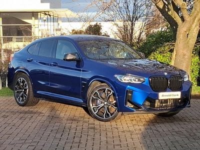 Blue Used 2022 BMW X4 M Competition Edition SUV | £51,998 (A bit pricey)