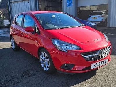 Used Vauxhall Corsa 75 HP (55 kW) 2019 Red Hatchback