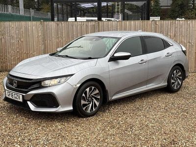 Silver Used 2018 Honda Civic SE Hatchback | £9,000 (Fair price)