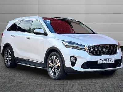 Used Kia Sorento GT-Line S 197 HP (144 kW) 2019 White SUV
