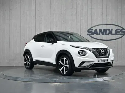 Used Nissan Juke Tekna 117 HP (86 kW) 2019 White SUV