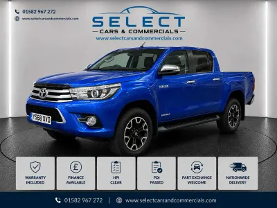 Used Toyota HiLux Luxury 150 HP (110 kW) 2019 Blue Pickup