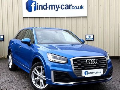 Used Audi Q2 S-Line 190 HP (139 kW) 2018 Blue SUV
