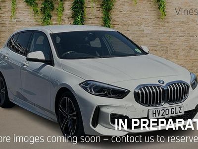 Used BMW 118 M Sport 138 HP (101 kW) 2020 White Hatchback