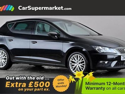 Used Seat Leon SE Dynamic 110 HP (80 kW) 2018 Black Hatchback