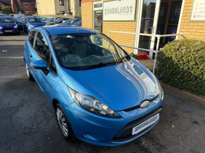 Used Ford Fiesta Style 82 HP (60 kW) 2008 Vision blue Hatchback