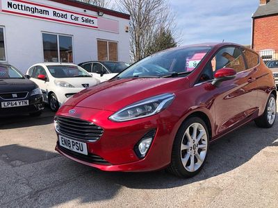 Used Ford Fiesta Titanium X 125 HP (91 kW) 2018 Red Hatchback