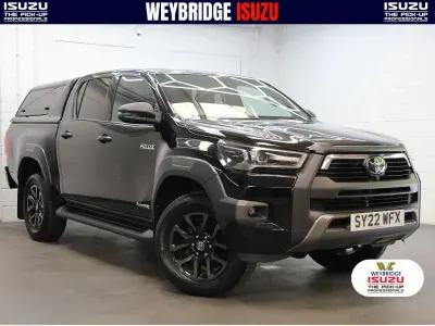 Used Toyota HiLux 204 HP (150 kW) 2022 Black Pickup