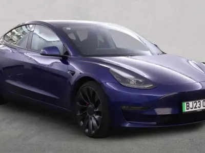 Used Tesla Model 3 Performance 461 kW (627 HP) 2023 Blue Sedan