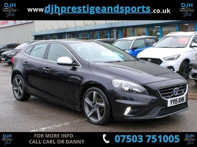 Black Used 2015 Volvo V40 R-Design Hatchback | £5,688 (Fair price)