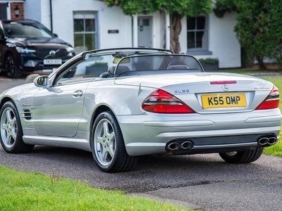 Used Mercedes SL55 AMG AMG 2003 Silver Cabriolet