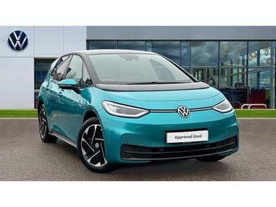 Used VW ID.3 Pro Performance 150 kW (204 HP) 2021 Makena turquoise premium metallic black Hatchback