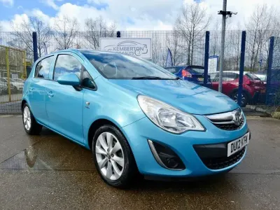 Used Vauxhall Corsa Active 85 HP (62 kW) 2012 Blue Hatchback