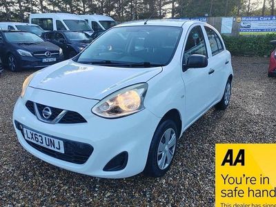 Used Nissan Micra Visia 2013 White Hatchback
