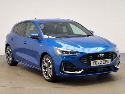 Begagnad Ford Focus ST-Line 155 HK (114 kW) 2023 Blå Halvkombi