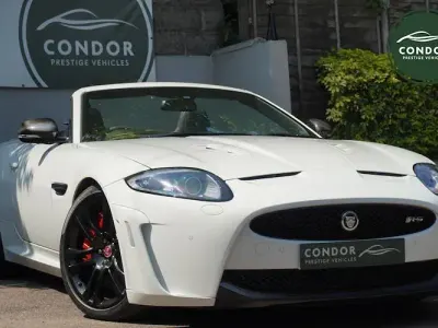 Used Jaguar XK Supercharged 551 HP (405 kW) 2012 White Cabriolet