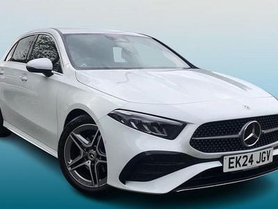 White Used 2024 Mercedes A180 AMG Line Premium Hatchback | £23,995 (Expensive)