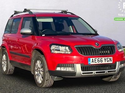 Used Skoda Yeti Outdoor SE 110 HP (80 kW) 2016 Red SUV
