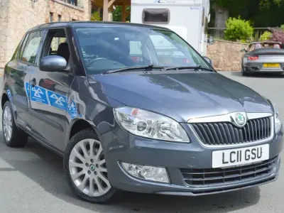 Used Skoda Fabia Elegance 105 HP (77 kW) 2011 Grey Hatchback