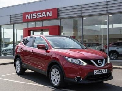 Used Nissan Qashqai Acenta Premium 115 HP (84 kW) 2014 Red SUV
