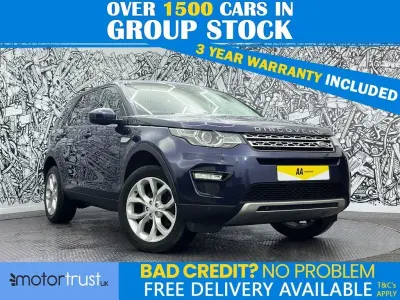 Used Land Rover Discovery 5 HSE 180 HP (132 kW) 2017 Blue SUV