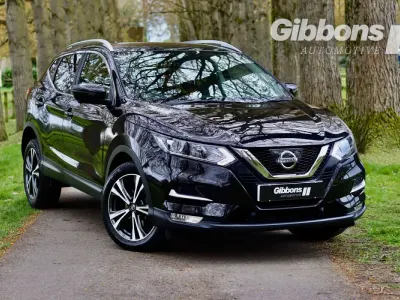 Używany Nissan Qashqai N-Connecta 110 KM (80 kW) 2017 Czarny SUV
