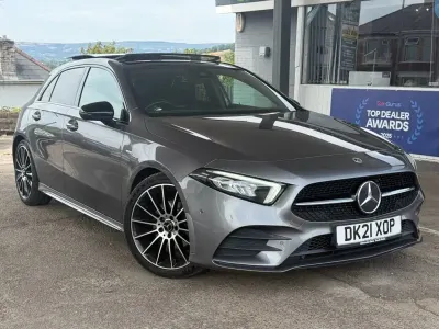 Used Mercedes A200 Exclusive 2021 Grey Hatchback