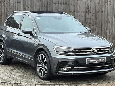 Grey Used 2018 VW Tiguan R-line SUV | £21,099 (Fair price)