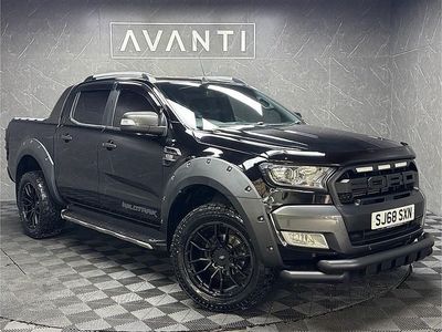 Used Ford Ranger Wildtrack 200 HP (147 kW) 2018 Black Pickup