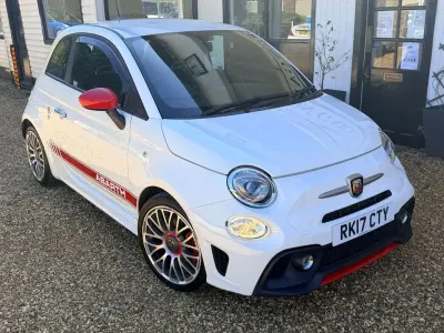 Used Abarth 595 145 HP (106 kW) 2017 White Hatchback