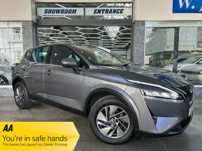 Used Nissan Qashqai Acenta Premium 158 HP (116 kW) 2022 Grey SUV