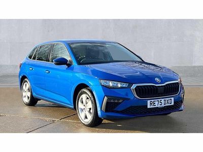 Used Skoda Scala SE 116 HP (85 kW) 2025 Race blue metallic Hatchback