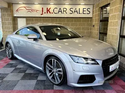 Used Audi TT S-Line 188 HP (138 kW) 2015 Silver Coupe