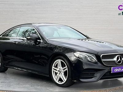 Used Mercedes E220 AMG Line Premium 194 HP (142 kW) 2018 Black Coupe
