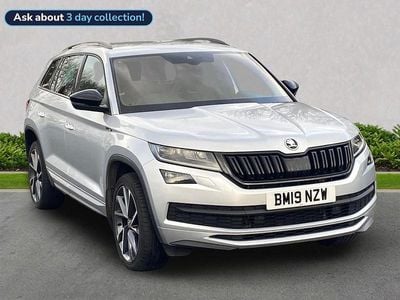 Silver Used 2019 Skoda Kodiaq SportLine SUV | £18,142 (Fair price)