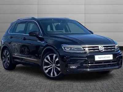 Used VW Tiguan R-line 150 HP (110 kW) 2020 Black SUV