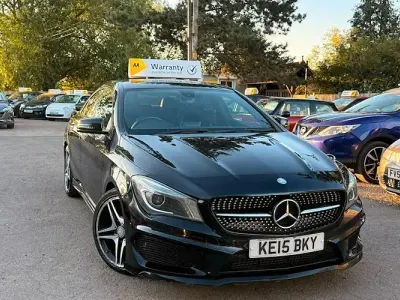 Used Mercedes CLA220 AMG 177 HP (130 kW) 2014 Black Coupe