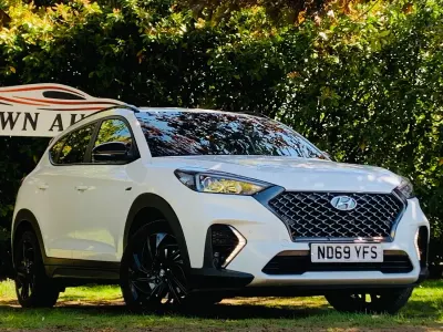 Used Hyundai Tucson N Line 177 HP (130 kW) 2020 White SUV