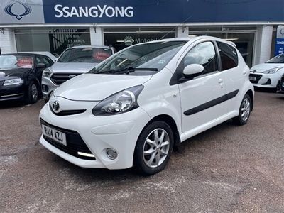 used Toyota Aygo 1.0 VVT-i Mode 5dr [AC] - ONE ONWER - FSH - NAV - AIR CON Hatchback