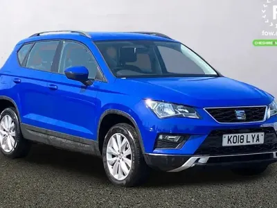 Used Seat Ateca Ecomotive 116 HP (85 kW) 2018 Blue SUV