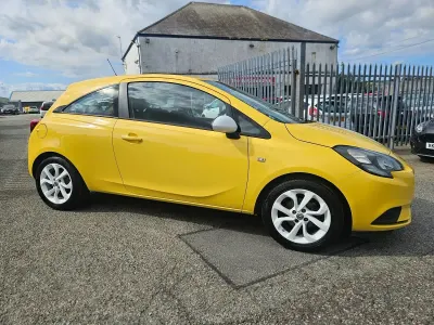 Used Vauxhall Corsa 75 HP (55 kW) 2017 Yellow Hatchback