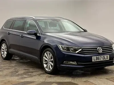 Used VW Passat Business 150 HP (110 kW) 2018 Blue Estate