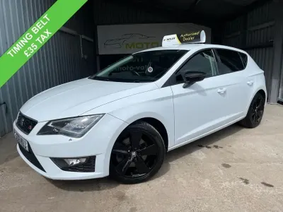 Usado Seat Leon FR 184 CV (135 kW) 2016 Blanco Utilitario